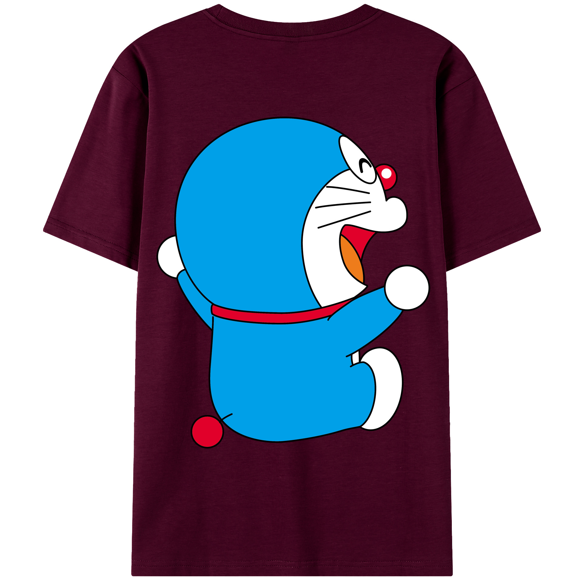 （画像用） ドラえもん Doraemon レディース半袖Tシャツ(バックプリント)